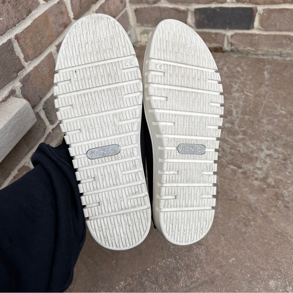 Vionic Uptown Knit Skimmer Flat Black Kint Sz 9.5 - Picture 10 of 11